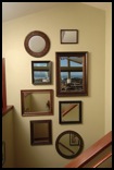 Wall of Mirrors in the Stairwell